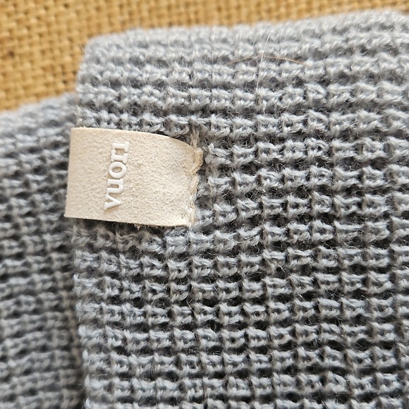 NWT Vuori Light Blue Knit Beanie - Picture 2 of 8